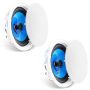 2 pcs. 8 inch in-ceiling speakers, 50 W