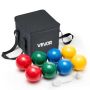 Bocce game set, 100 mm, 8 resin balls, carrying bag