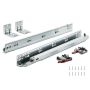 6 pairs of 457.2 mm drawer side rails with locking mechanism