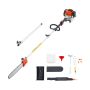Petrol chainsaw, 33 cm³, 35.6 cm bar, cordless pruning tool