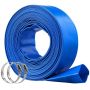 Backwash Pool Hose, 2 in. x 50 ft., Heavy Duty PVC, Blue