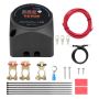 Dual 12V 140A Battery Isolator Kit with LCD Display