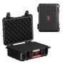 Protective hard case for camera, IP67, 40x32x16, with handles