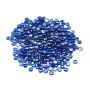 Fireplace glass 19 mm, temperature resistant, cobalt blue