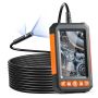 Endoscope camera with light, dual lens borescope, 499.9 cm cable, 10.9 cm screen