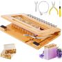 Bamboo soap cutter with steel wire, 1 inch pieces, handmade