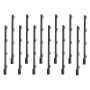 Steel fence post extension, 815 mm, 12 pcs. pack