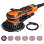 Orbital sander 6 inch 350W brushless with sandpapers
