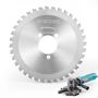 Rebar cutting blade, 36 teeth, hardened steel, cermet tips, shaft 34 mm