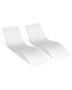 Pool Lounge Chairs Set of 2 Loungers, Floating