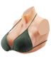 Silicone E-shaped breast plate, ivory color, fake breasts for transgender and drag queens