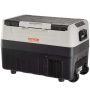 Portable car refrigerator with freezer, 45.4 L, dual zone