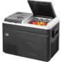 Portable 36 L car refrigerator with ice, compressor