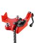 Heavy duty pipe chain clamps 1/4"-6", cast iron base, 28" chain