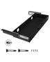 Pull-out 22 inch drawer under desk, office organizer 25x9x3 inch
