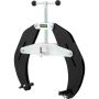 Heavy Duty Steel Pipe Clamp, 5-12 Inch, Black