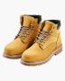 Men's work boots, steel toe, waterproof, non-slip, brown yellow, size UK 10