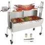 BBQ spit for pork, lamb, chicken, 50W
