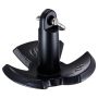 River cast iron anchor for boats up to 10 feet, 12 pounds, black