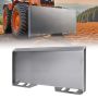 3/8 inch mini wheel loader quick attach plate, universal, compatible with deere, kubota, bobcat, mahindra