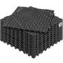 Interlocking PVC drainage mat 30.5x30.5 cm, 12 pcs.