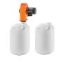 Wall-mounted dust collector 1 HP 560 CFM for woodworking