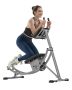 Abdominal press trainer, foldable, adjustable, 440 lb capacity