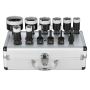 Diamond core bit set 11 pcs, M14, 6-65 mm, for tiles and ceramics