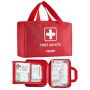 First aid kit, 500 pieces, 600D nylon, large, for travel and home