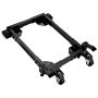 Mobile universal base with wheels, 1500 lbs, adjustable size