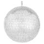 Mirror disco ball, 12 inches, with hanging ring