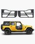 Jeep wrangler jk tubular doors, 2-door, hardened steel, hunting style, 2007-2018
