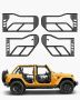 Jeep Wrangler JK 4-ukselised toruuksed, karastatud terasest, 2007-2018