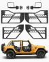 Jeepi toruuksed 4-ukselisel mudelil DOT-sertifikaadiga peeglitega, 2018-2024 Wrangler JL ja 2020-2024 Gladiator JT