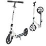 Scooter for children and adults, foldable, white black