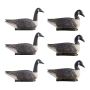 Canada goose decoy floats, 6 pcs., plastic, realistic