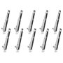Galvanized steel barbed wire fence support, 310 mm, 10 pcs.