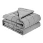 Grey 25lb Cooling Weighted Blanket, 60x80cm, Breathable