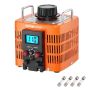 2000 VA automatic AC voltage transformer, 230 V to 0-300 V, with LCD and fuses