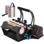 Heat press for cups 11oz/20oz, LCD, black, sublimation