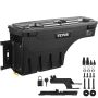 Truck body lockable ABS storage box, 25 L, ford F-150 2015–2021, driver's side