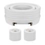 30.5 m set of copper AC pipes, 6.4-12.7 mm, PE insulated
