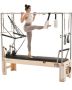 Wooden Pilates reformer with double resistance, up to 180 kg