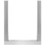 Outdoor Stainless Steel Barbecue Frame, 12.2x18 inches