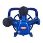 Air compressor pump head, 10 HP, 3 cylinders, cast iron