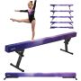 Adjustable gymnastics beam for children, 2.4 m, 5 heights