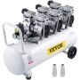 Ultra-quiet 22 gallon (80 L) oil-free air compressor, 2.2 kW