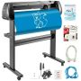 34 inch vinyl cutting machine with stand, adjustable force and speed