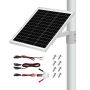 20W 12V solar charger with controller and bracket, IP65