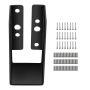 Concealed 2x4-inch steel joist bracket, 12-pack, outdoor flange
